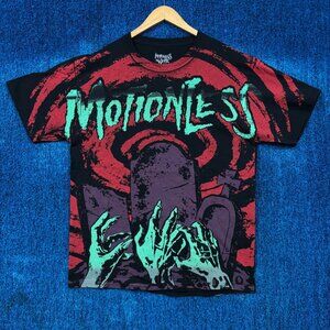 Motionless in White Graveyard Shift Industrial Metal Tee L